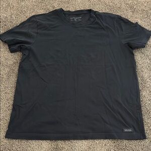 Life Is Good Blue Grey Short Sleeve Tee Essential Comfort